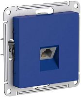 Розетка телефонная без рамки Systeme Electric AtlasDesign 1-м. RJ11 аквамарин картинка